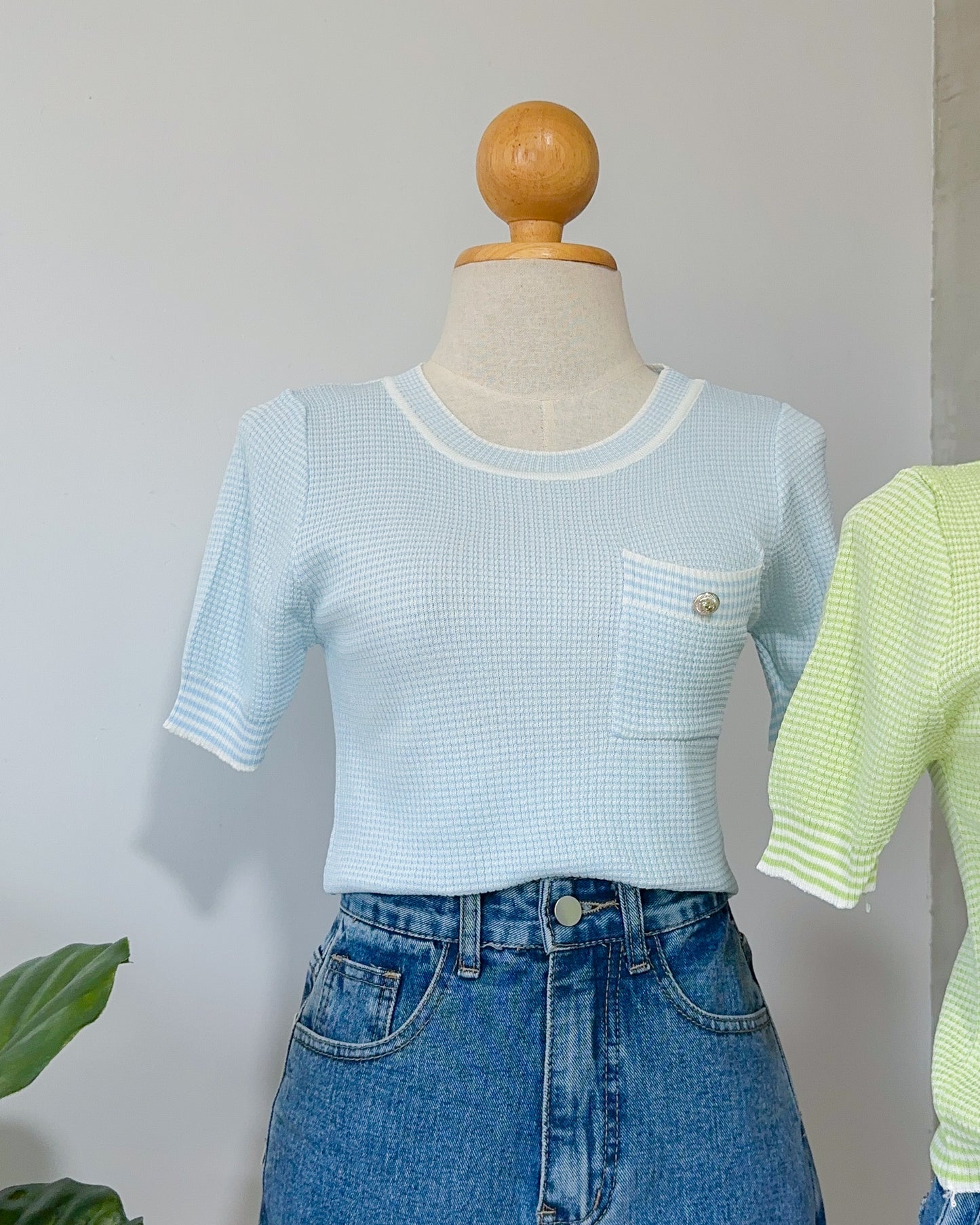 Nikki Pastel Knit Top