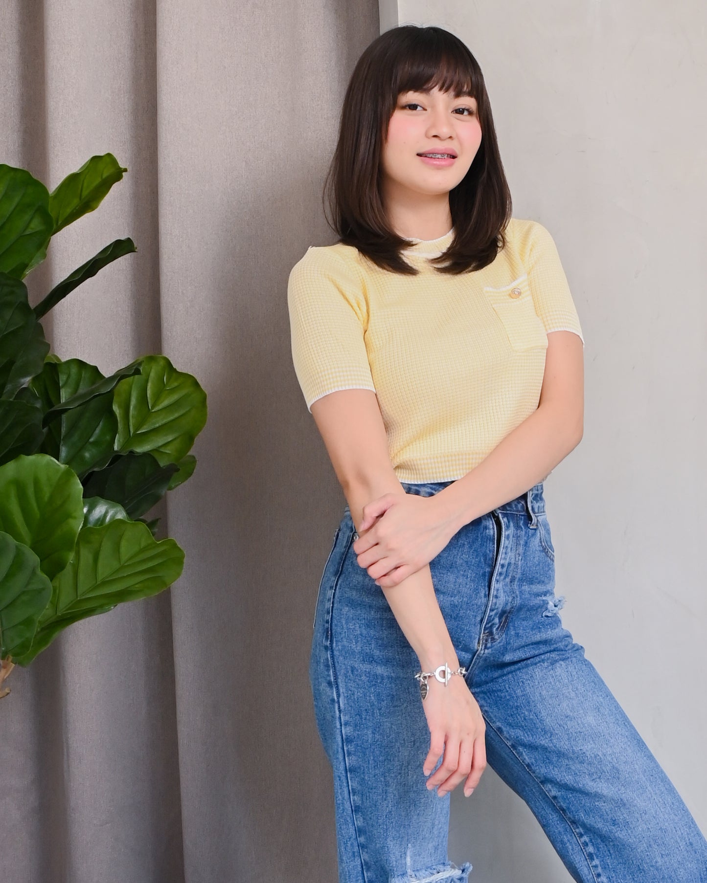 Nikki Pastel Knit Top