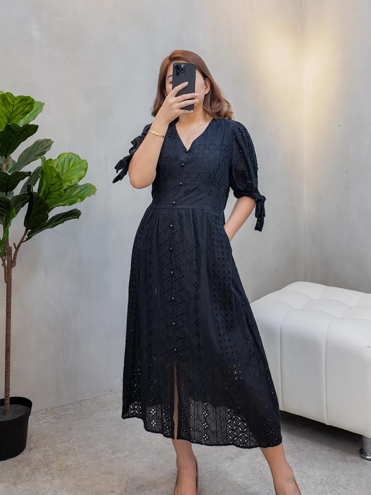 Jordyn Eyelet Dress