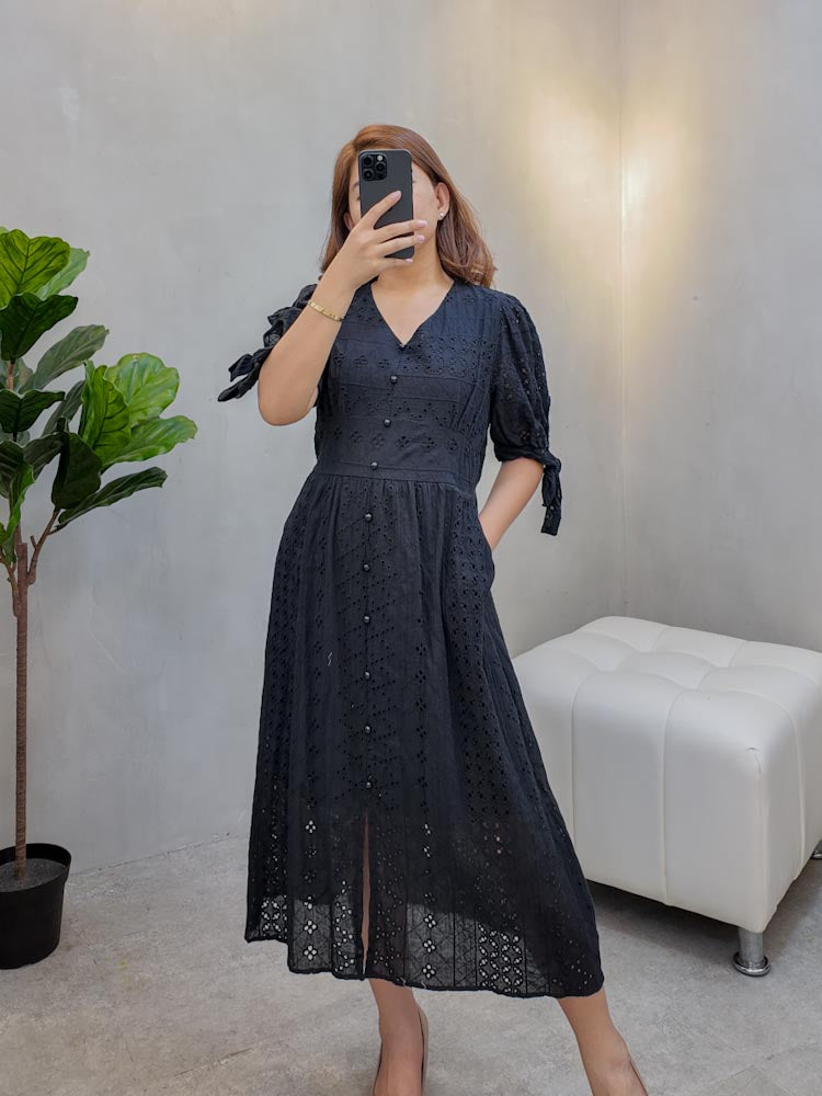 Jordyn Eyelet Dress
