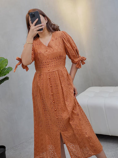 Jordyn Eyelet Dress