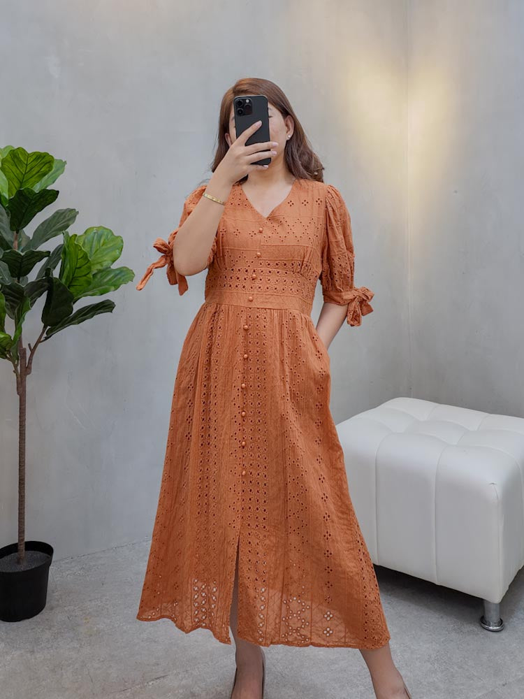 Jordyn Eyelet Dress