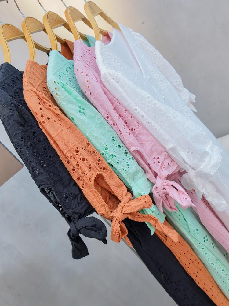 Jordyn Eyelet Dress